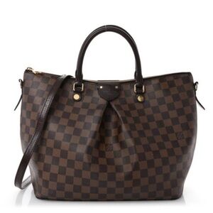 Louis Vuitton Dark Brown Checkered Tote